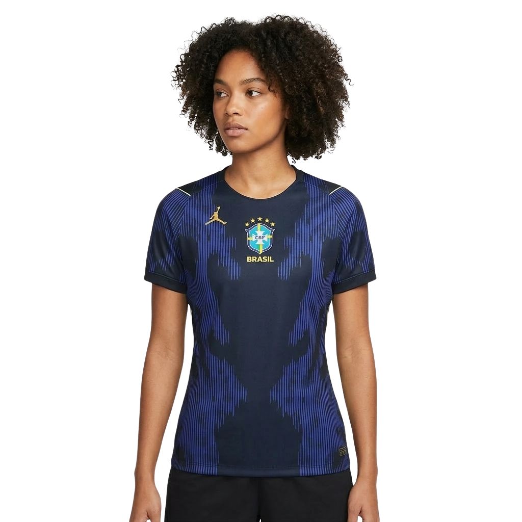 Camisa do Brasil II Torcedora Pro Feminina Nike Jordan