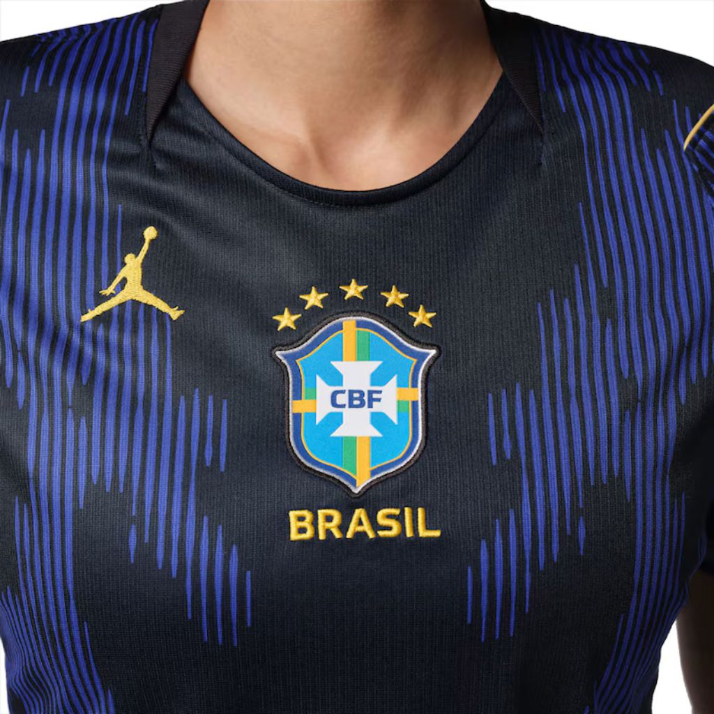 Camisa do Brasil II Torcedora Pro Feminina Nike Jordan
