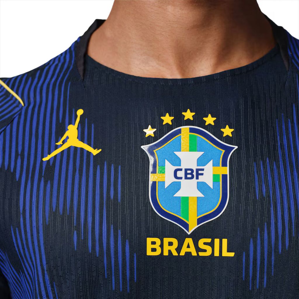 Camisa do Brasil II Jogador Masculina Nike Jordan